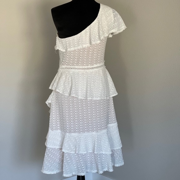 Adelyn Rae Trixie Knit One-Shoulder Dress - Picture 7 of 8